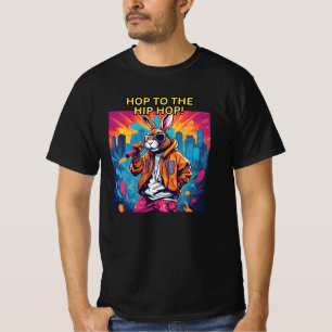 Camiseta Hip Hop Bunny Rapper
