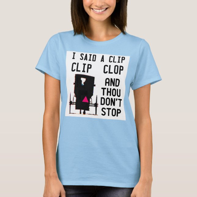 CAMISETA HIP HOP CLIP CLOP (Frente)