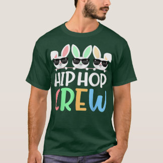 Camiseta Hip Hop Crew Say Easter Bunny Sunglass Graphic