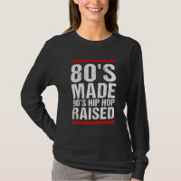 Hip Hop criado de 90's com o anos 80 1