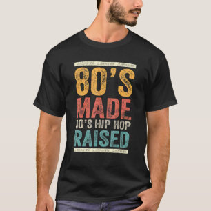 Camiseta Hip Hop criado de 90's com o anos 80 1