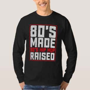 Camiseta Hip Hop criado em 90 com anos 80 criava a imagem r