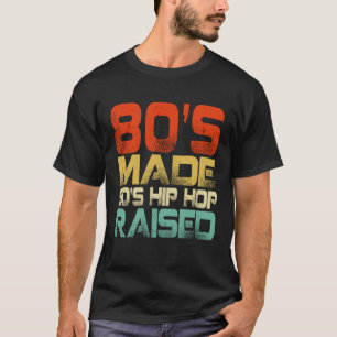 Camiseta Hip Hop criado nos anos 80