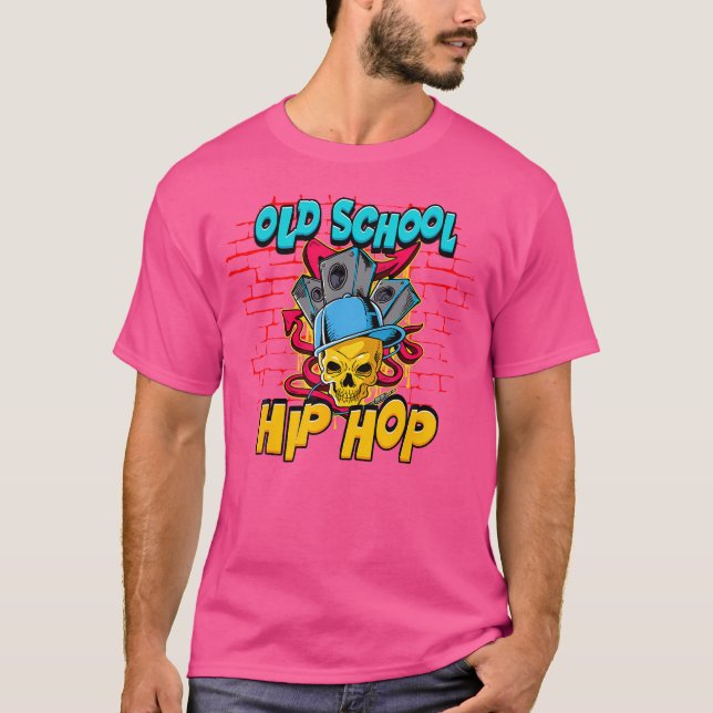 Camiseta Hip Hop da Escola Antiga (Frente)