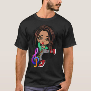 Camiseta Hip Hop Dancing Break Dance Primavera Summer Stree