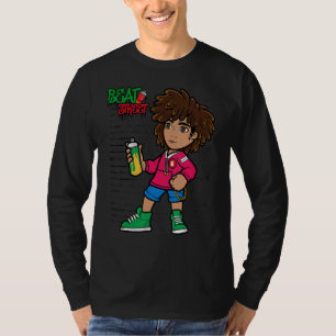 Camiseta Hip Hop Dancing Break Dance Primavera Summer Stree