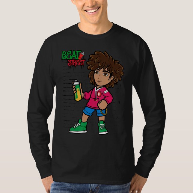 Camiseta Hip Hop Dancing Break Dance Primavera Summer Stree (Frente)