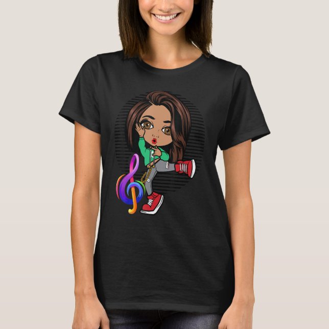 Camiseta Hip Hop Dancing Break Dance Primavera Summer Stree (Frente)