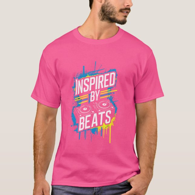 Camiseta Hip Hop Dancing Breakdancing Rap Music Choreógrafo (Frente)