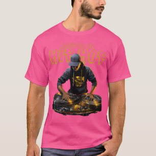 Camiseta Hip Hop Dj 50º Aniversário Gráfico
