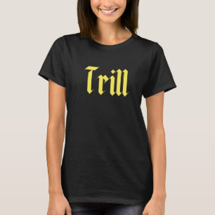 Camiseta Hip Hop Gíria Urbana Gráfico de Streetwear Urbano