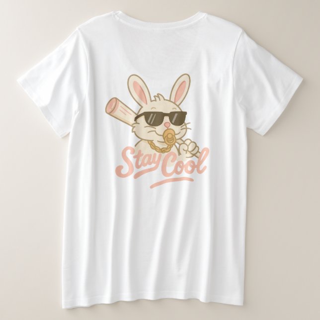Camiseta Hip Hop Hare (Verso do Design)