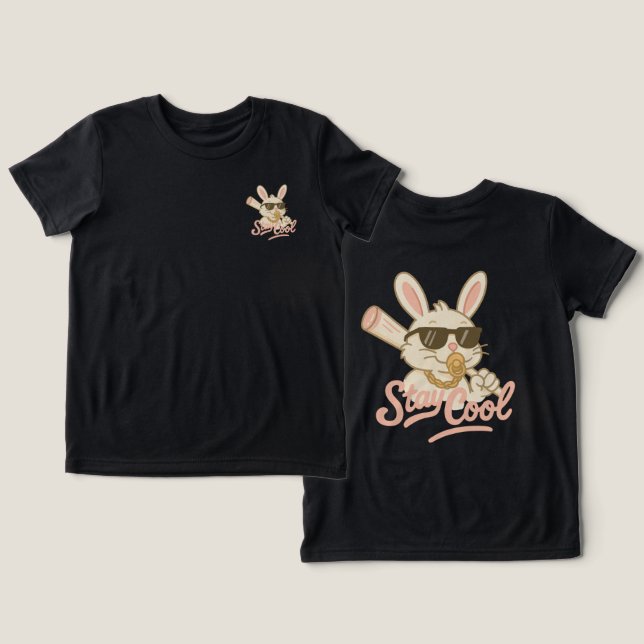 Camiseta Hip Hop Hare (Design Frente e Verso)