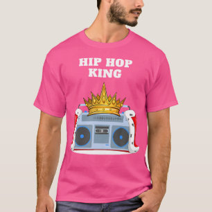 Camiseta Hip Hop King Boys Hip Hop Tshirt Mens Hip Hop