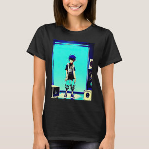 Camiseta Hip hop lo fi chillhop batidas relaxantes estética