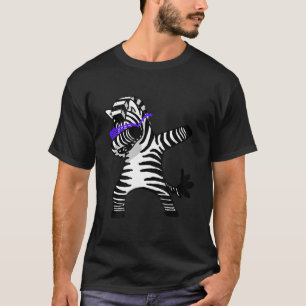 Camiseta Hip Hop Lover   dabbing zebra dab hip hop engraça
