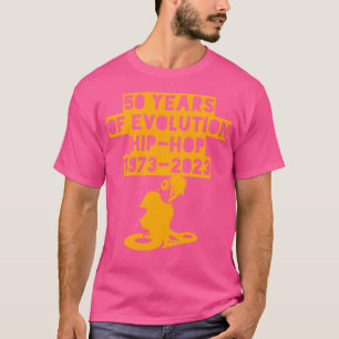 Camiseta Hip Hop Music 50 Anos Black History Dj Rapper Rap
