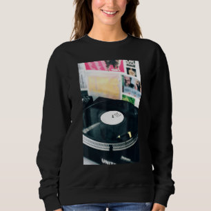Camiseta Hip Hop Música DJ Vinyl Record
