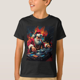 Camiseta Hip Hop Papais noeis Dj Natal 2