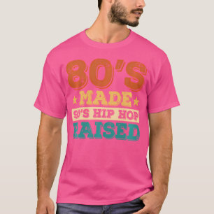 Camiseta Hip Hop Raised Hiphop Music Dance V (Dança De Músi