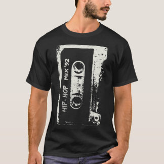 Camiseta Hip Hop Rap Mixtape Cassette DJ Retro 90s