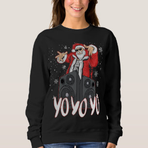 Camiseta Hip Hop Santa Claus Gangster Rap Natal Yo Y