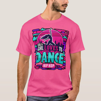 Camiseta Hip Hop Shirt Women Breating Girls Hiphop Danc