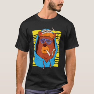 Camiseta Hip Hop Teddy Bear Qualquer Música Rap