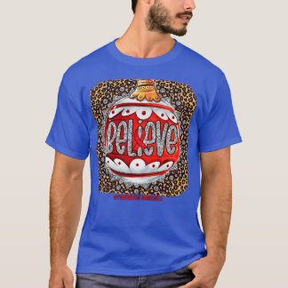 Camiseta Hipertensão Sensibilização Acreditem no ornamento 