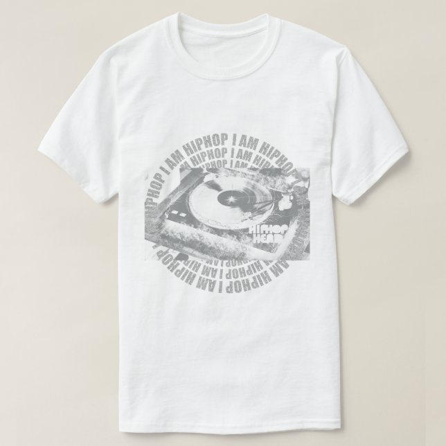 Camiseta Hiphop de respiração e sensação (Frente do Design)