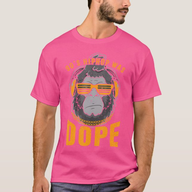 Camiseta Hiphop Gorilla OldSchool (Frente)