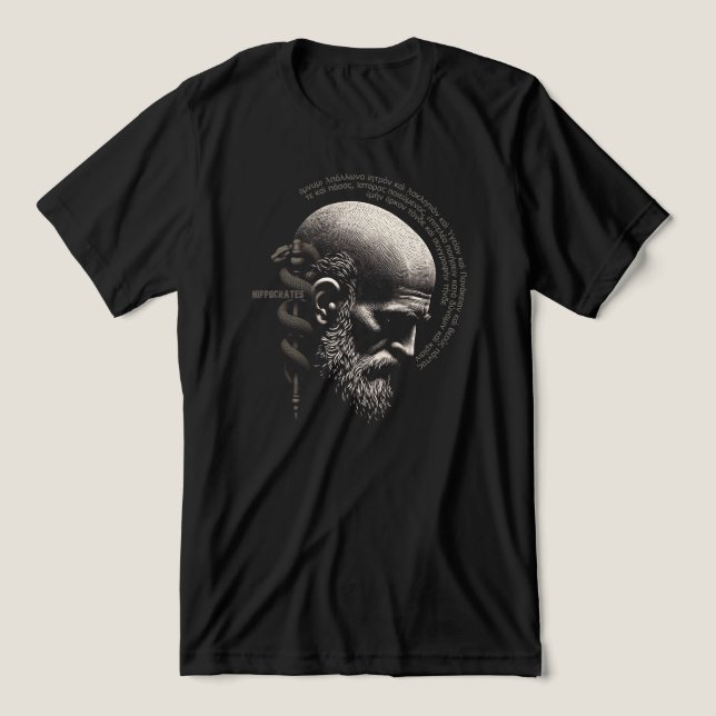 Camiseta Hipócrates (Design frontal)