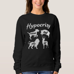 Camiseta Hipocrisia Resgate Coma Veganismo Plantário Basead