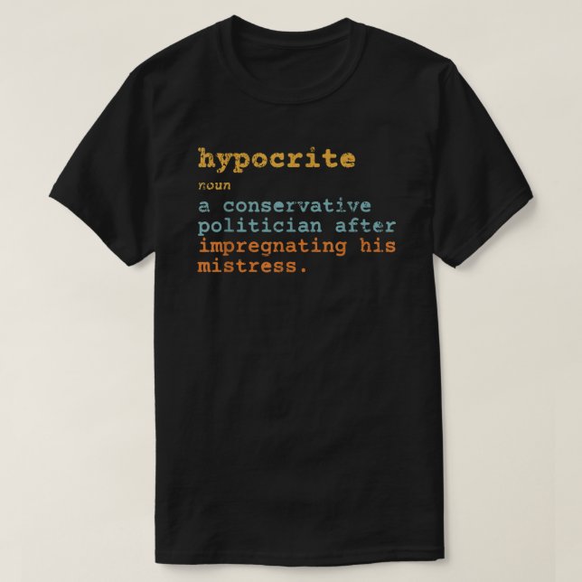 Camiseta Hipócrita Pró Escolha Direitos Reprodutivos (Frente do Design)