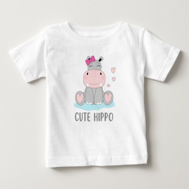 Camiseta hipopótamo (Frente)