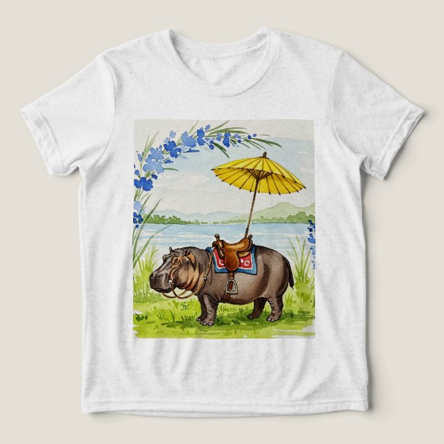 Camiseta Hipopótamo (Design frontal)