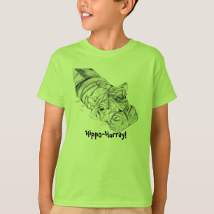 Camiseta Hipopótamo-Hurray!