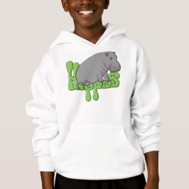Camiseta Hipopótamo pesado - verde