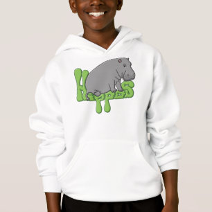 Camiseta Hipopótamo pesado - verde