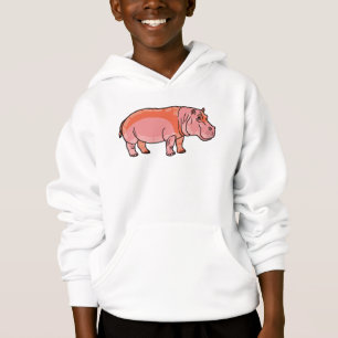 Camiseta Hipopótamo Rosa