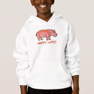 Camiseta Hipopótamo Rosa