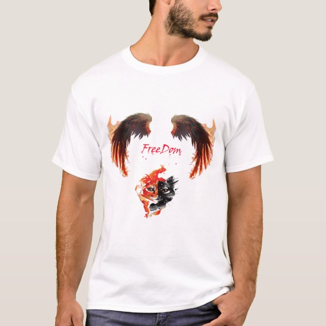 Camiseta hipoteca da liberdade (Frente)
