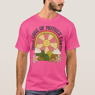 Camiseta Hippie Bohemian Environmental Nature Cuide