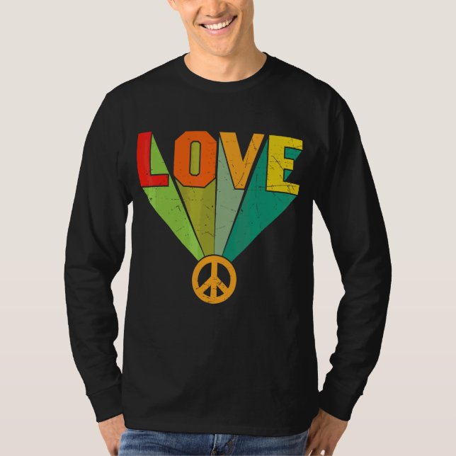 Camiseta Hippie - Colorida Retroativa 1 (Frente)