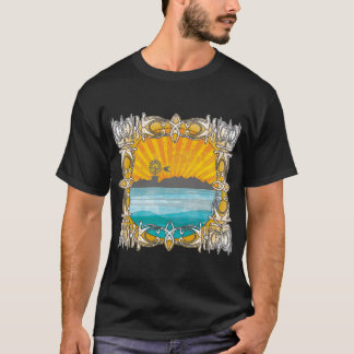 Camiseta Hippie das Ilhas Baleares de Maiorca