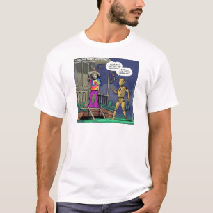 Camiseta Hippie do Teste de Colisão Engraçado