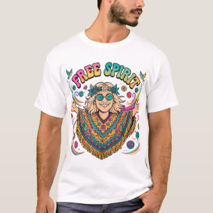 Camiseta Hippie Espírito Livre