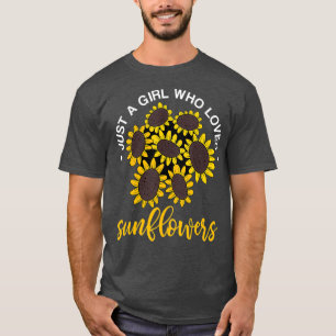 Camiseta Hippie Florist Meninas Apenas Uma Menina Que Ama