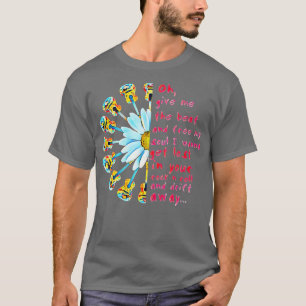 Camiseta hippie giro-gota do rolo em flor