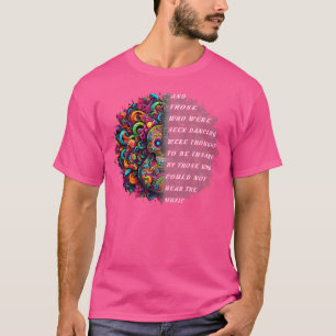 Camiseta Hippie Guitar E Aqueles Que Foram Vistos Dançando